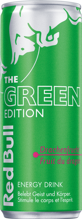 Produktbild Red Bull Energy Drink The Green Edition (Drachenfrucht) (24 x 25 cl)