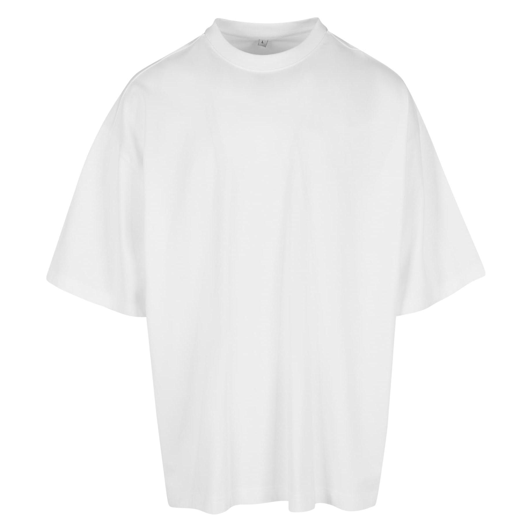 Build Your Brand, Herren, Shirts, Huge Tee, Weiss, (4XL)