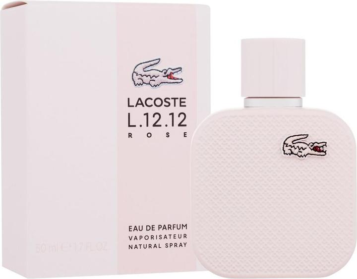 Actual product image Lacoste L.12.12 Rose Eau de Parfum 50 ml (Eau de parfum, 50 ml)