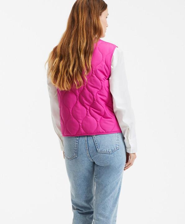 Actual product image La Redoute Collections Steppgilet mit Druckknöpfen (34)