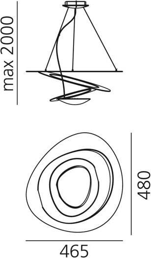 Artemide Pirce Micro (2753 lm)