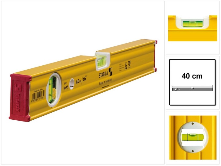 Image du produit Stabila Niveau à bulle Type 80 AS (40 cm)
