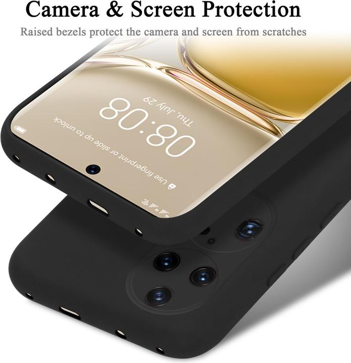 Image du produit Cadorabo TPU Liquid Silicone Case Housse pour Huawei P50 PRO (Huawei P50 Pro)