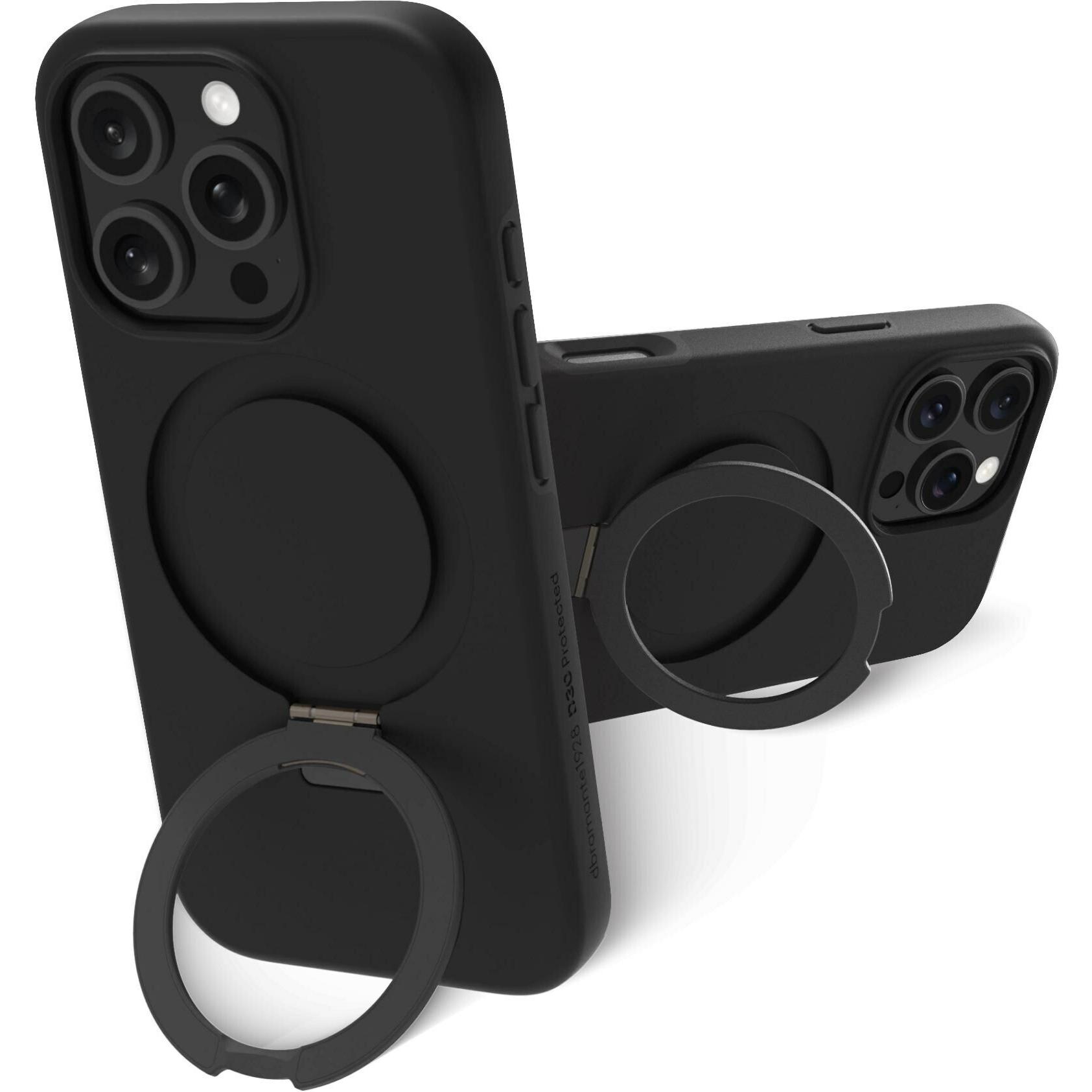 Thumbnail - dbramante1928 Iceland Ultra D3O Kickstand (Apple iPhone 16 Pro), Smartphone Hülle, Schwarz
