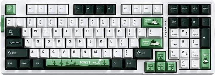 VGN V98Pro V2 Gaming Keyboard, Berry Ice Cream - Forest (US) (US, Wireless)