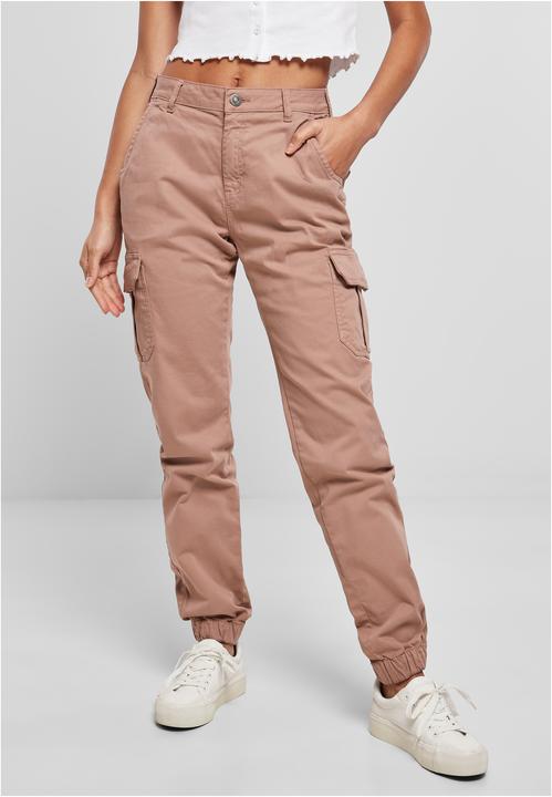 Actual product image Urban Classics Ladies High Waist Cargo Pants (30)
