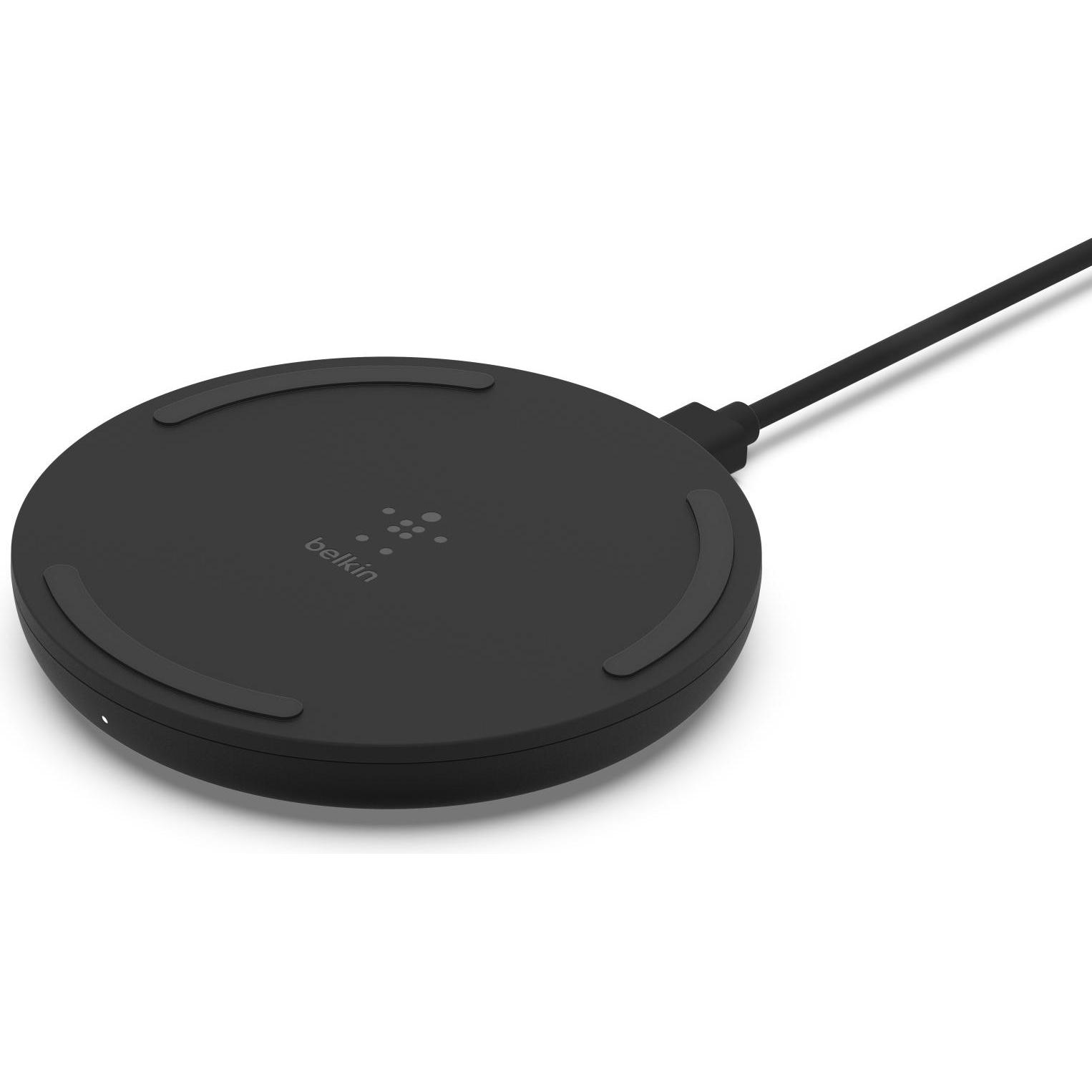Belkin Wireless Charging Pad (10 W), Wireless Charger, Schwarz