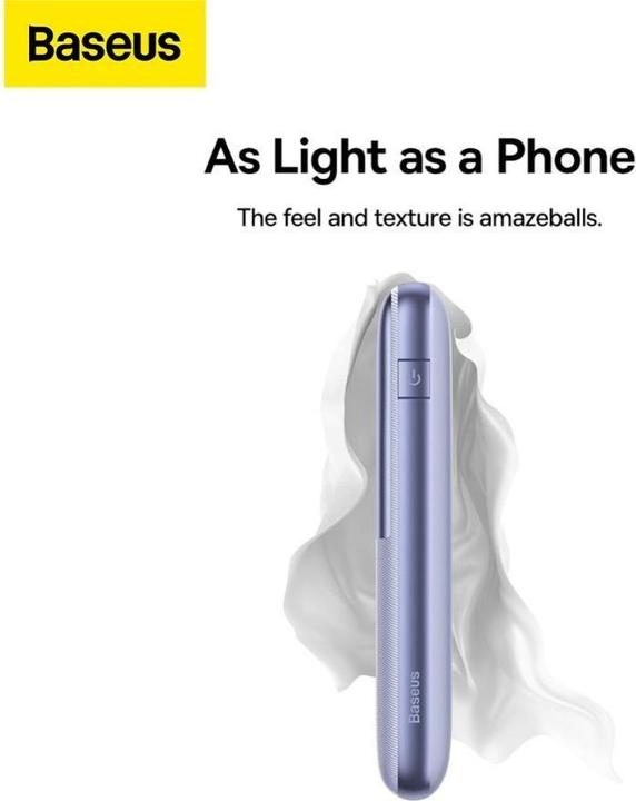 Immagine prodotto Baseus Caricabatterie digitale (10000 mAh, 20 W, 37 Wh)