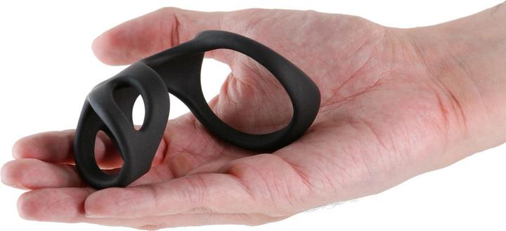 Produktbild NS Novelties Renegade Boost Peniszaumzeug Black 10.9 cm (2.80 cm)