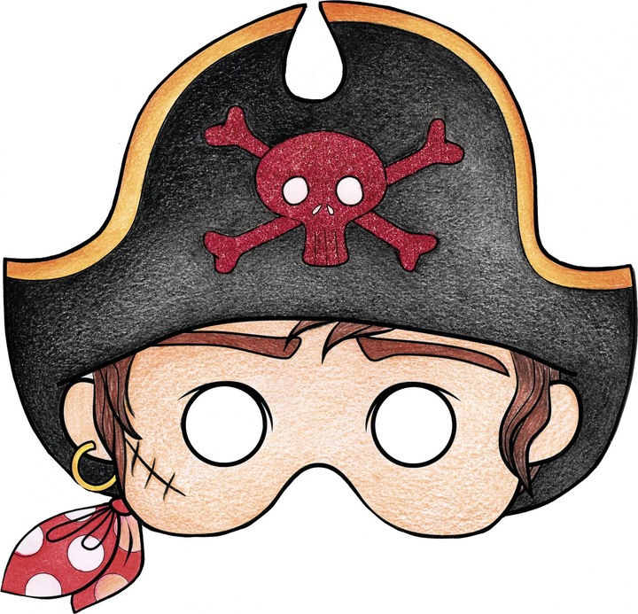 Immagine prodotto Avenue Mandarine Maschera da colorare libro Graffy Pop