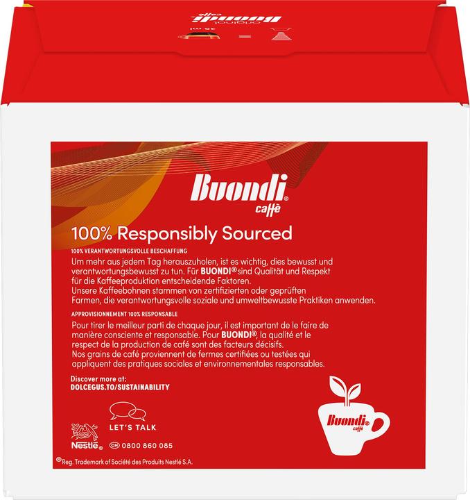 Image du produit Nescafé Dolce Gusto Buondi (30 x Port.)