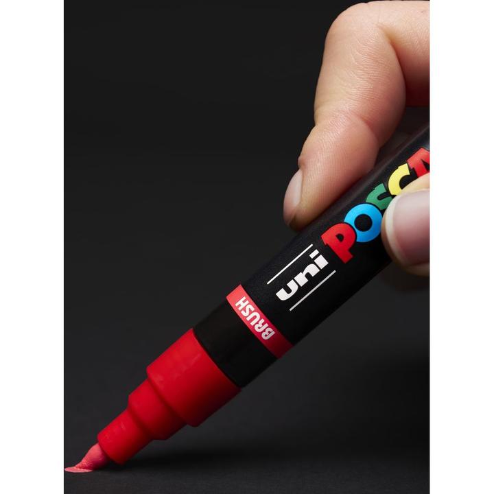 Image du produit Posca - Brush PC-5BR set, 16 pcs (401677) (16x)