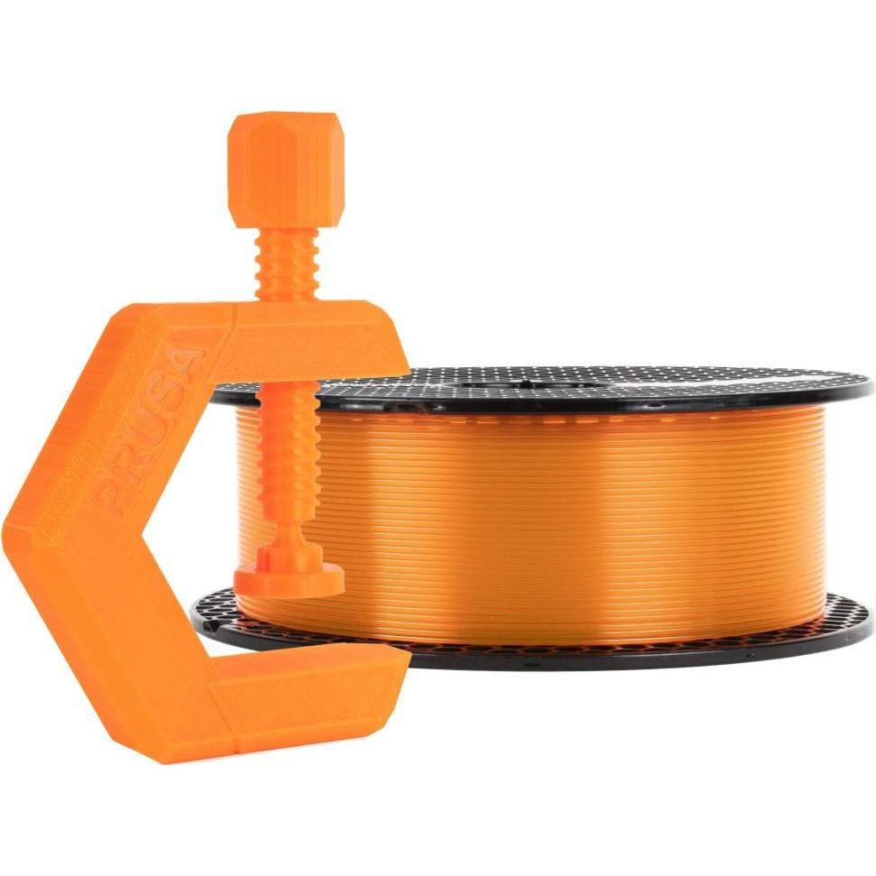 Prusa Prusament PETG Orange 1kg (PETG, 1.75 mm, 1038 g, Orange), 3D Filament, Orange