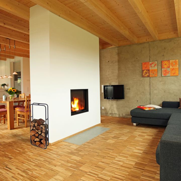 Image du produit Relaxdays Porte-bûches de de cheminée