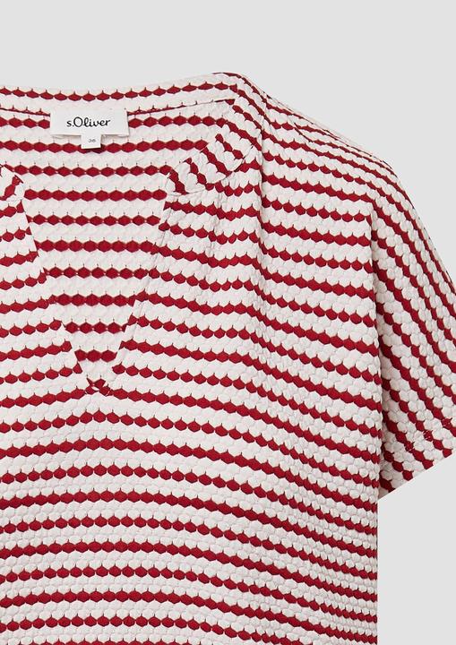 Immagine prodotto S.Oliver T-Shirt Strukturiertes T-Shirt im O-Shape (38)