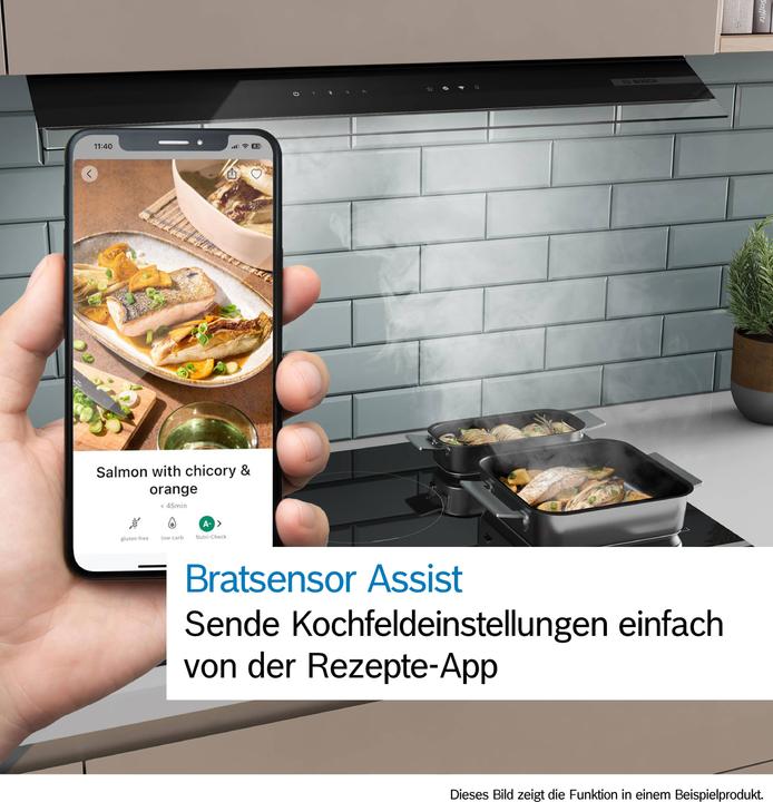 Actual product image Bosch Hausgeräte Bosch Series 6, Induction hob, 60 cm, Black, With frame on top, PXX645HC1M