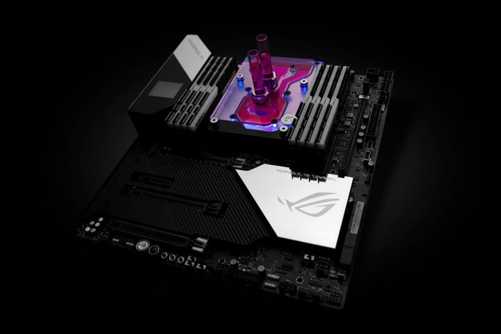 Image du produit EKWB EK-Quantum Momentum ROG Rampage VI Encore D-RGB Monoblock - Plexi
