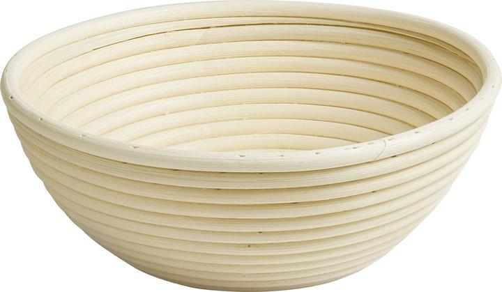 Ibili Gärkorb rund für Brot Banneton 25 cm Ideal für selbst gebackenes Brot, Gleichmässige Gärung