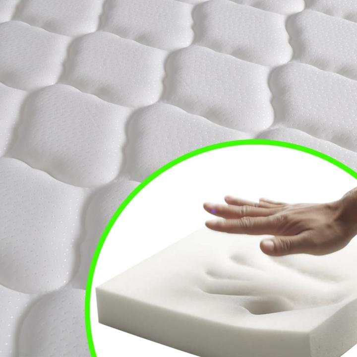 Produktbild vidaXL Schaum Matratze (Schaumstoffkern, 120 x 200 cm)