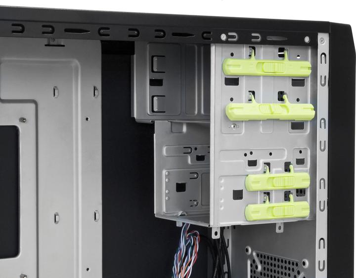 Produktbild Chieftec Gehäuse||CG-04B-OP|MidiTower|Nicht im Glauben enthalten|ATX|MicroATX|Farbe Schwarz|CG-04B-OP (mATX)