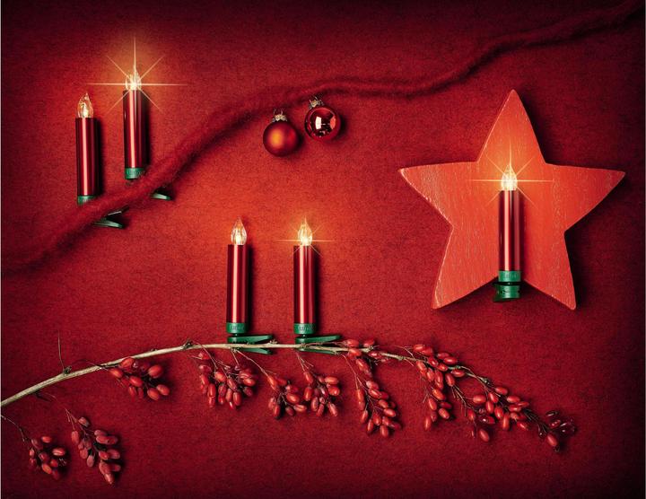 Produktbild Krinner LED Christbaumkerze Superlight Starter-Set (12 x)