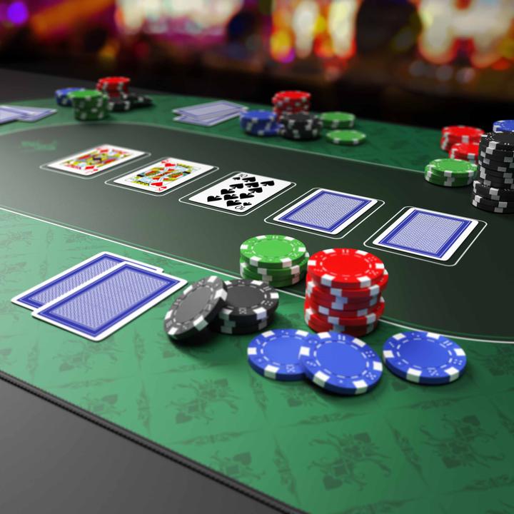 Actual product image CSL Poker mat