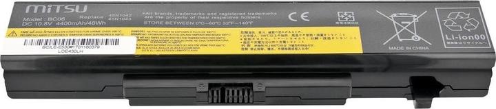 Produktbild Mitsu BATTERY BC/LE-E530 (LENOVO 4400 MAH 48 WH) - Batterie (6 Zellen, 4400 mAh)