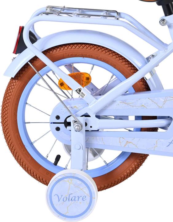 Actual product image Volare - Children's Bicycle 14 - Ashley Blue Pastel (51437) (14")