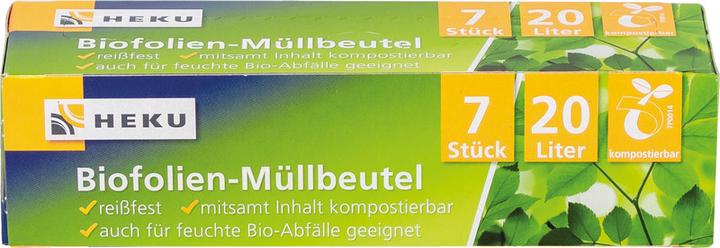 Produktbild Heku Mehrzweckbeutel Bio (7 x, 20 l)