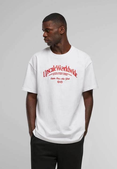 Actual product image Urban Classics Upscale Upscale World Wide Heavy Oversize Tee - 185289 (XL)