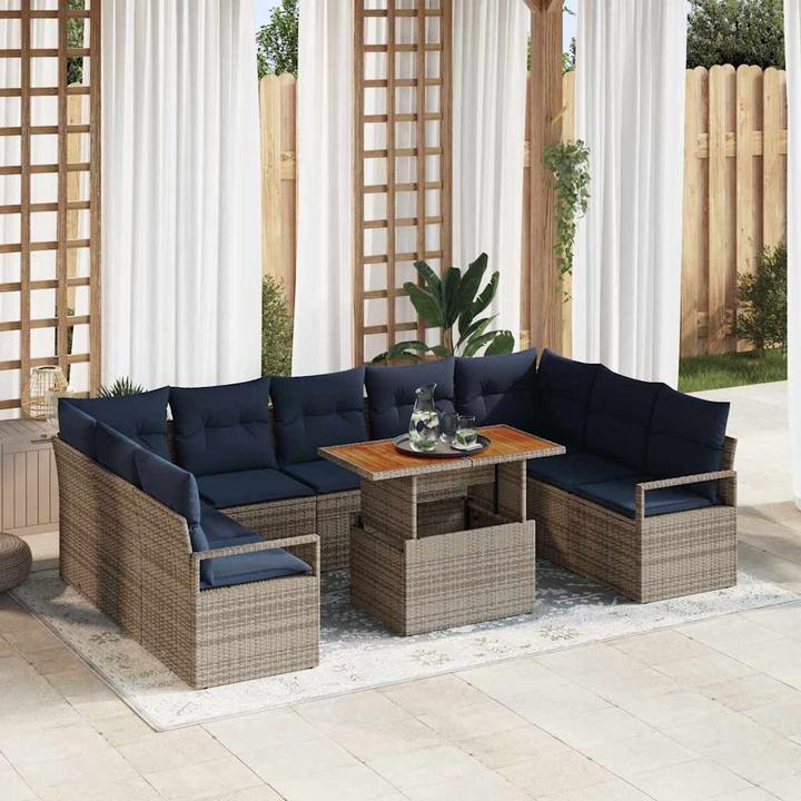 Actual product image vidaXL Garten-Sofa-Set