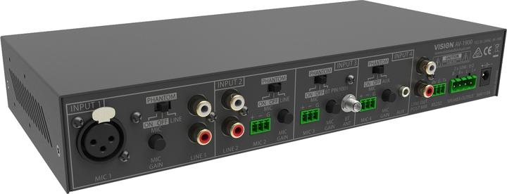 Image du produit Vision 0w Amplificateur de mixage - 4 entrées (Passif, 1 pièce)