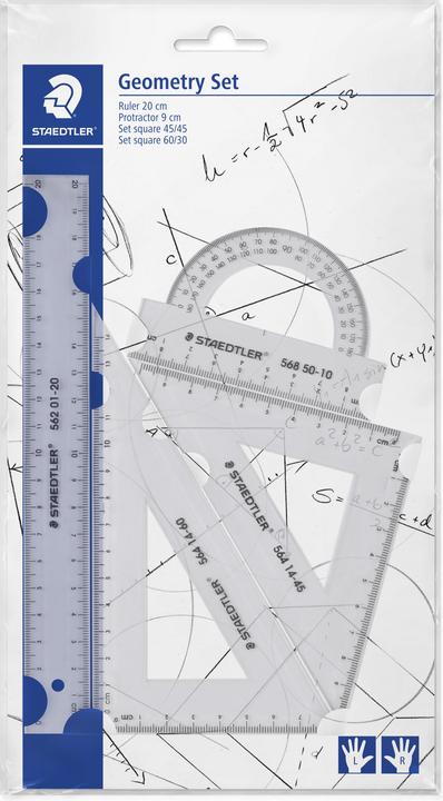 Produktbild Staedtler Geometrieset (29.70 cm, Kunststoff)