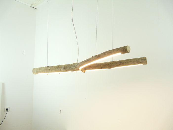 Produktbild Peka-Ideen dekorative Treibholz Hängelampe Esstischlampe mit LED, 113cm (2800 lm)