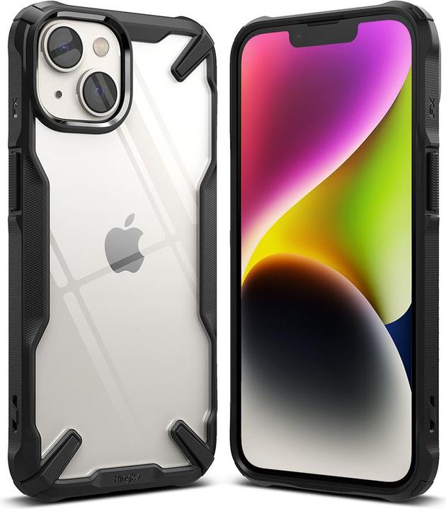 Actual product image Ringke CASE Fusion-X design for Apple iPhone 14 Black (Apple iPhone 14)