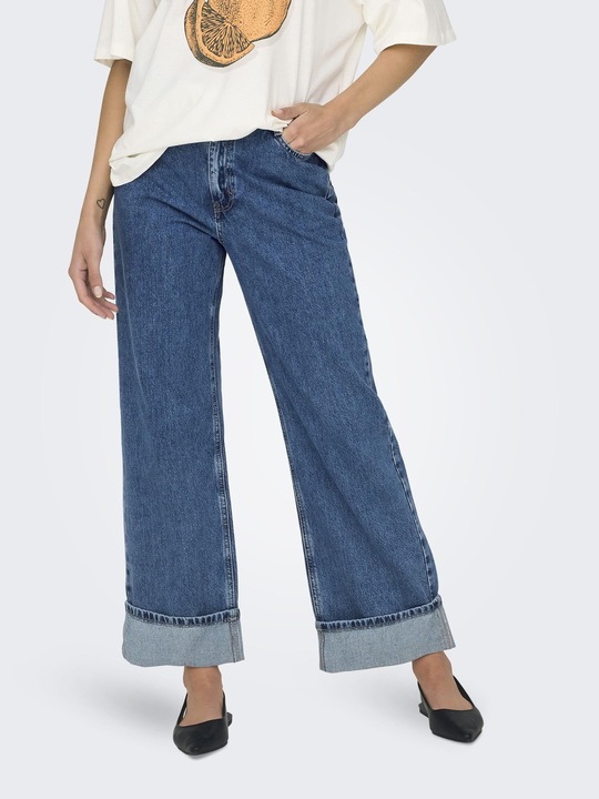 Produktbild Only Onlhope Hw Wide Fold Up Dnm Cro (W28/L30)
