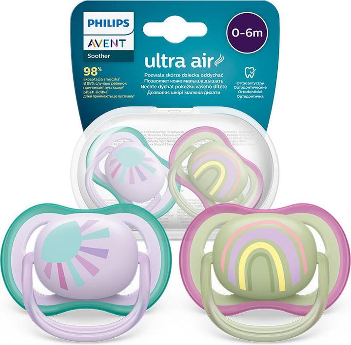 Produktbild Philips Avent Avent Ultra air 2pcs 0- 6 m Baby (2x, 0 - 6 Monate)