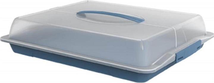 Immagine prodotto Rotho Contenitore di stoccaggio John 12 l, Blu/Trasparente