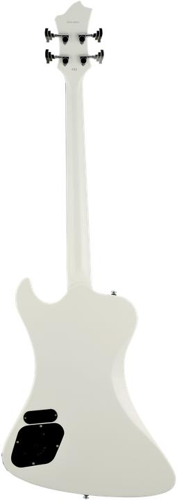 Produktbild Hagstrom E-Bass, Nekromant 4, White Gloss (E-Gitarre, Mahagoni)