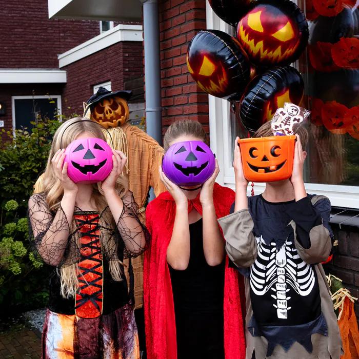 Produktbild Boland Halloween Süssigkeiteneimer Kürbis (1 Stück)