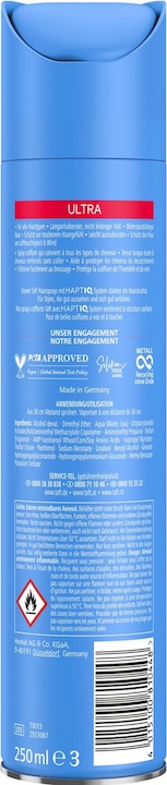 Produktbild Taft Haarlack Ultra Gestärktes Haar 250 ml (250 ml)