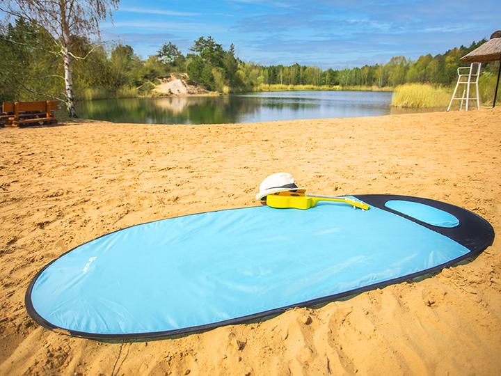 Immagine prodotto Tracer Tappeto Tra Pop-up mėlyna 180 x 80 cm (tenda da spiaggia, 0.30 kg)