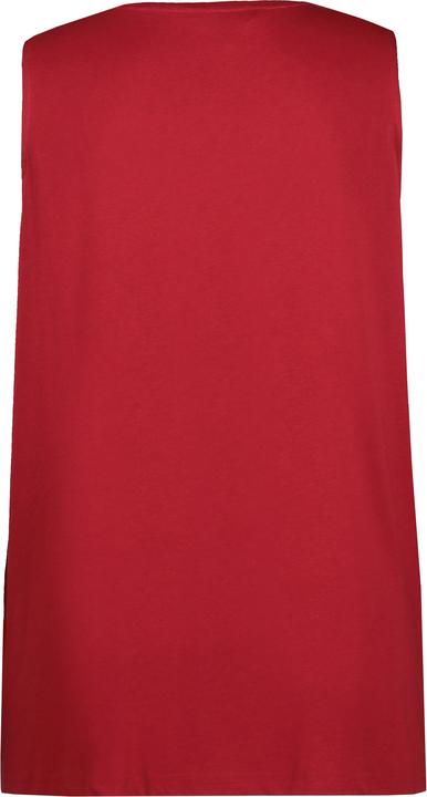 Produktbild Ulla Popken Top, Zierfalten, A-Linie, Rundhals, ärmellos, Modal (46, 48)