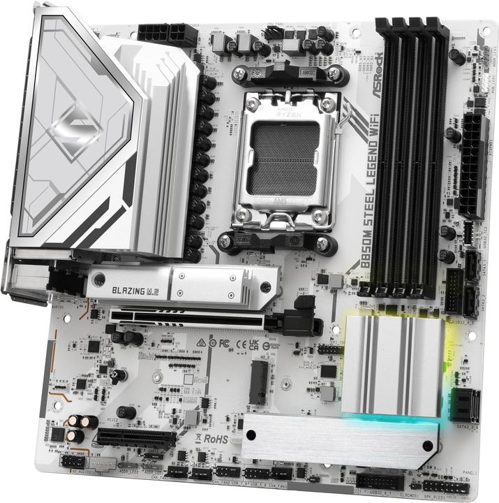 Produktbild AsRock B850M Steel Legend WiFi (AM5, AMD B850, mATX)