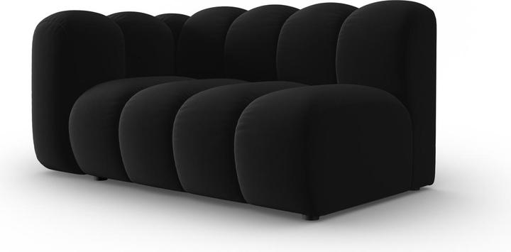 Image du produit Micadoni Canapé Modulable Gauche en Velours, "Lupine", 2 Places, 145x95x70Fabriqué en Europe (2 places)