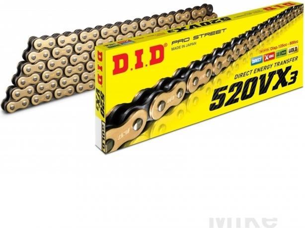 Actual product image D.I.D 520Vx2(G&B) X 94 Mail. Fj