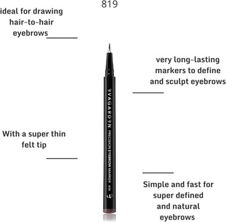 Image du produit Evagarden Eyebrow Marker Precision 819 Dark