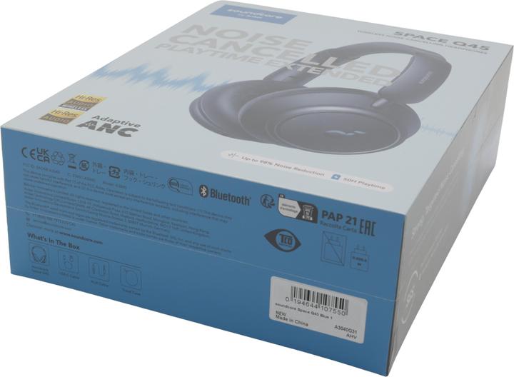 Actual product image soundcore Space Q45 (ANC, 65 h, Cable, Wireless)