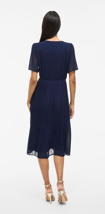 Immagine prodotto Vila VIJANELLE Midi Kleid mit V-Ausschnitt (36)