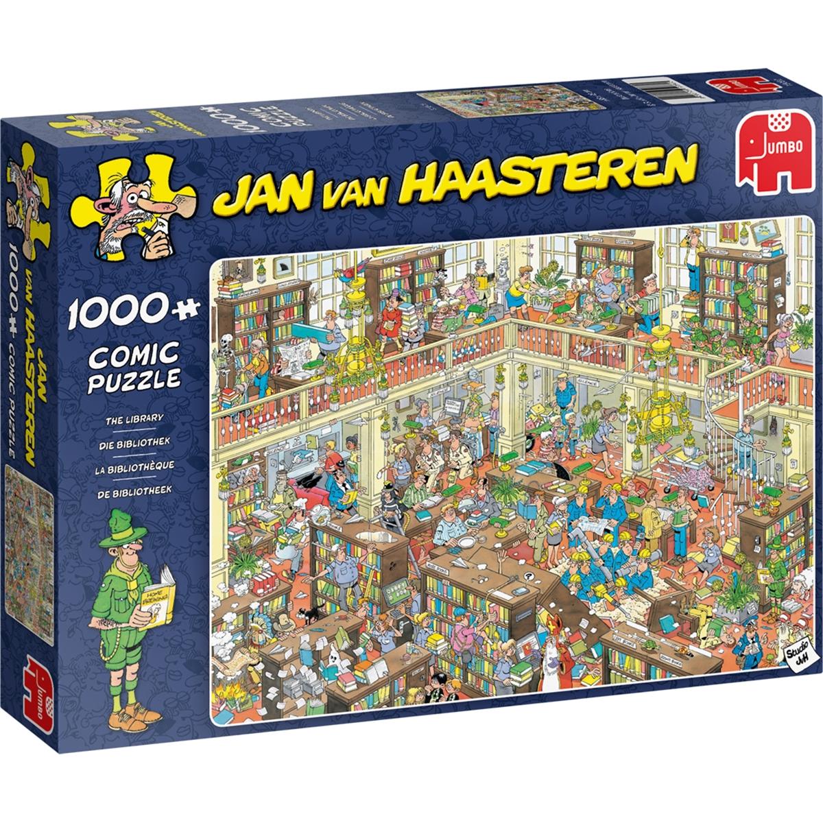 Jumbo Die Bibliothek (1000 Teile)